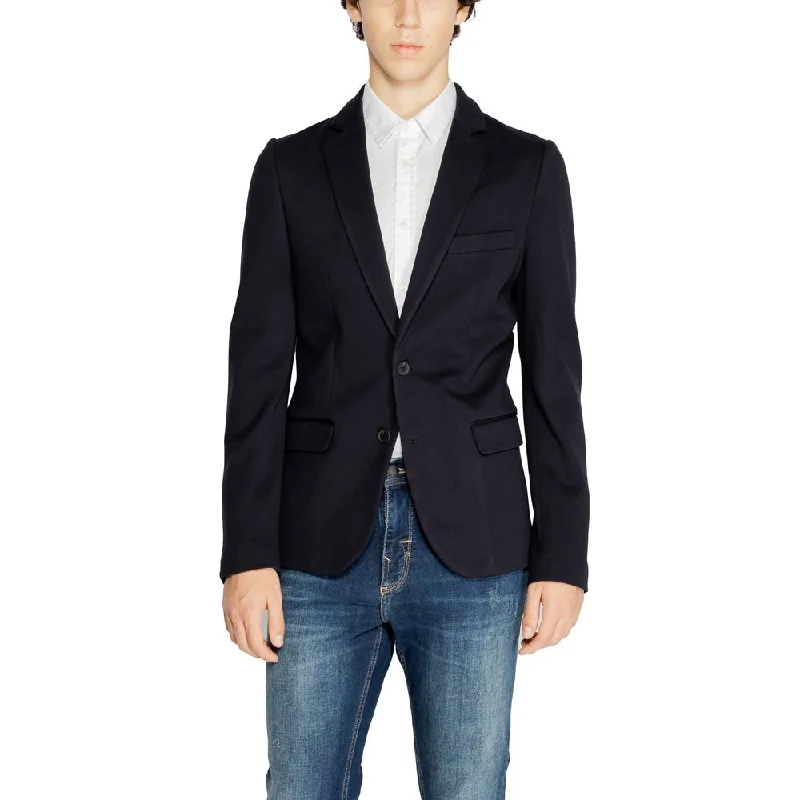 men's jackets with fleece inserts-Antony Morato  Viscose Men's Suit