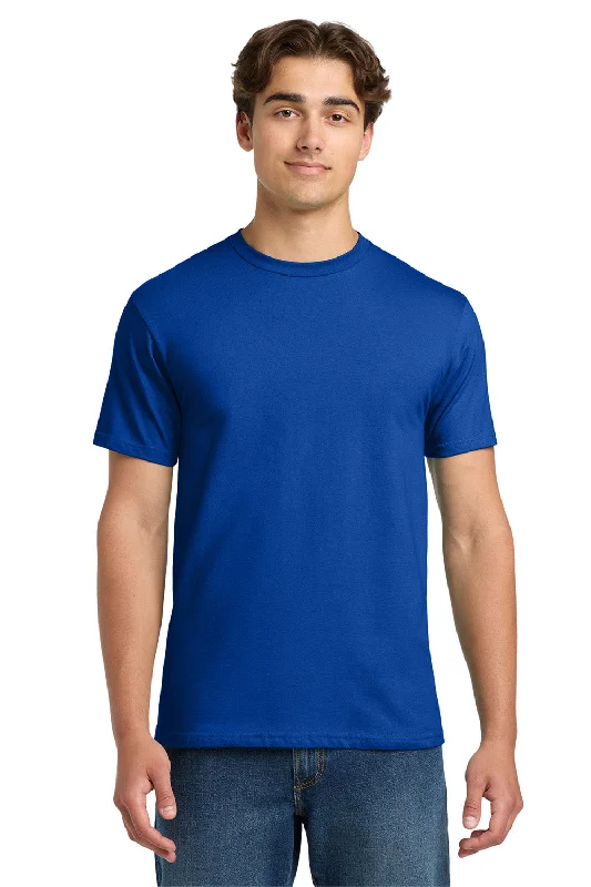 Men’s short-sleeve lean tops-Gildan Mens Hammer Short Sleeve Crewneck T-Shirt - Sport Royal Blue