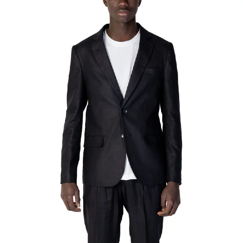 men's jackets for extreme weather-Antony Morato  Linen Men's Suit