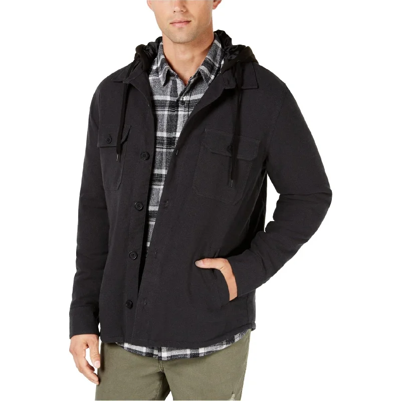 men's wool blend jackets-American Rag Mens Twill Jacket