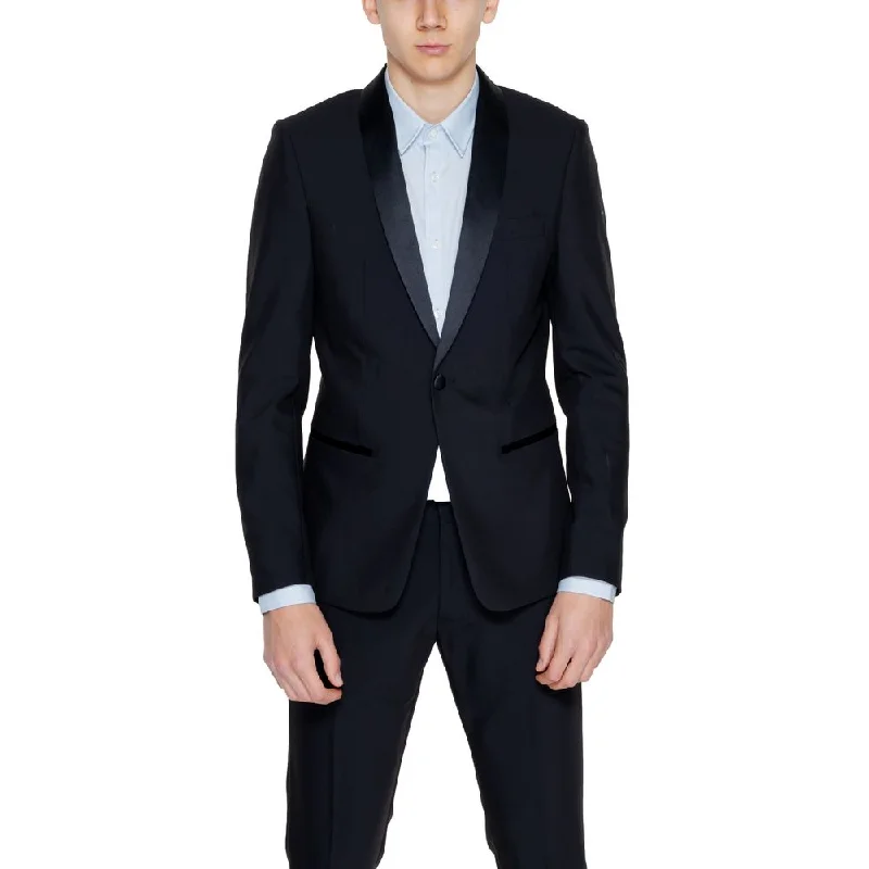 men's jackets for outdoor activities-Antony Morato  Polyester Men's Suit