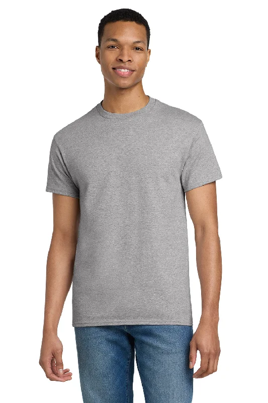 Men’s short-sleeve beta tees-Gildan Mens Ultra Short Sleeve Crewneck T-Shirt - Sport Grey