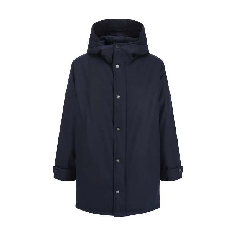 men's jackets with fleece inserts-Kiton Down Men's Jacket