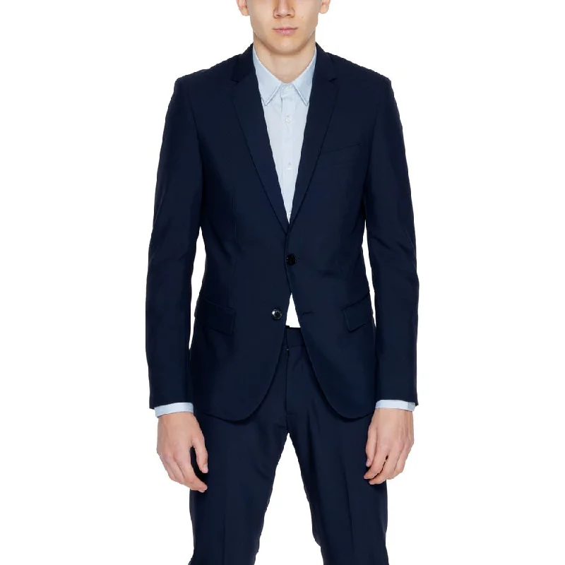 men's jackets with multi-layer design-Antony Morato  Polyester Men's Suit