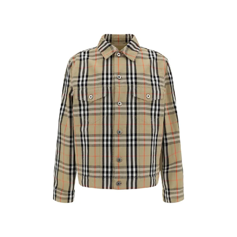 men's jackets with breathable mesh lining-Burberry Men's Jacket