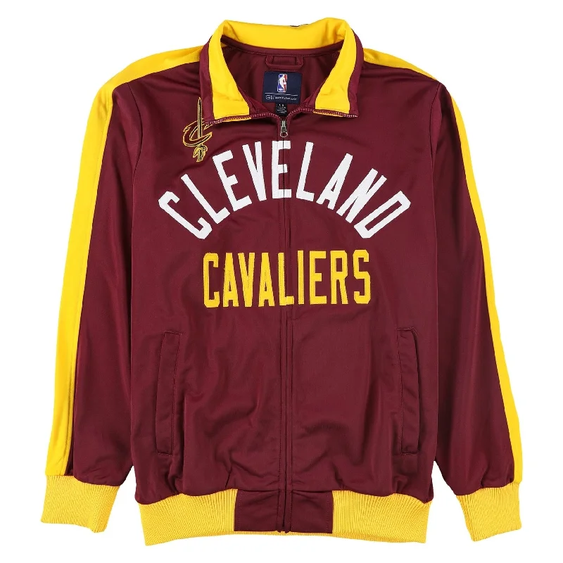 men's lightweight quilted jackets-G-III Sports Mens Cleveland Cavaliers Jacket, Red, Medium