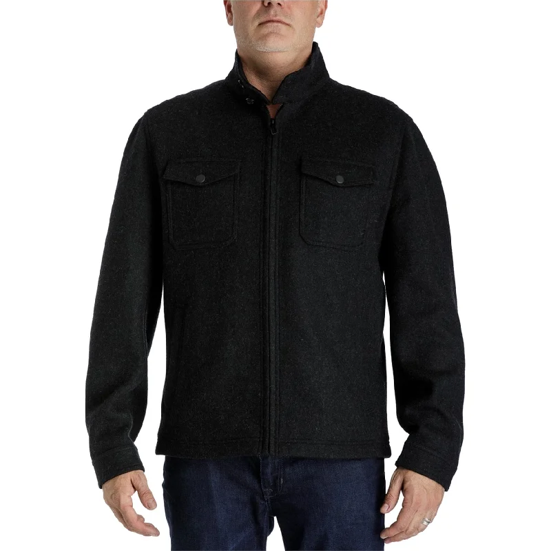 men's jackets with contrasting sleeves-London Fog Mens Camden Jacket