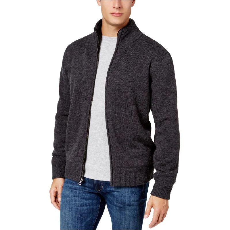 men's jackets with extended hem-Weatherproof Mens Full Zip Jacket