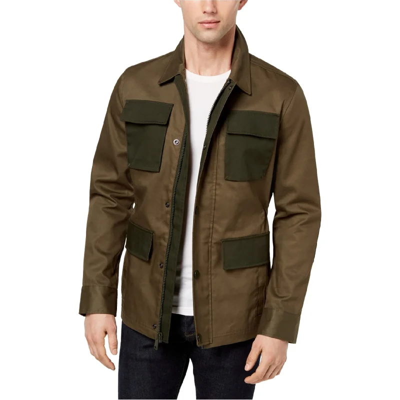 men's jackets with stretchable material-Tommy Hilfiger Mens Shorewood Field Jacket