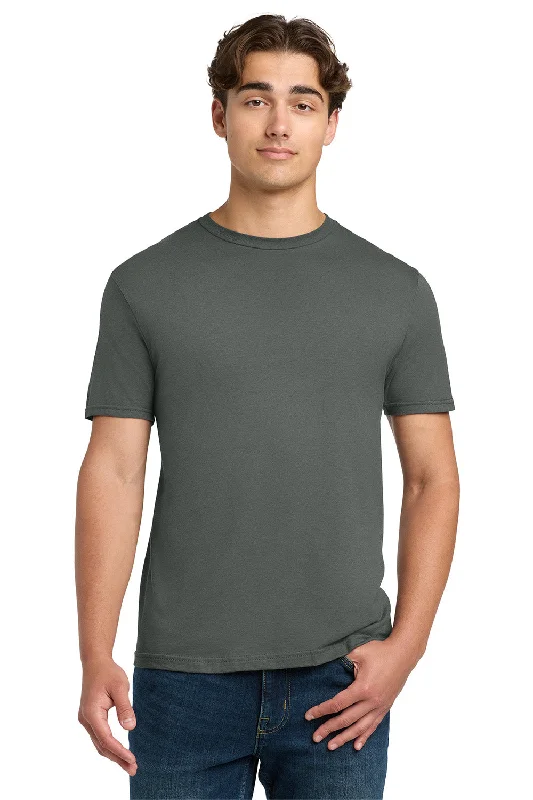 Men’s short-sleeve tope polos-Gildan Mens Softstyle Short Sleeve Crewneck T-Shirt - Charcoal Grey