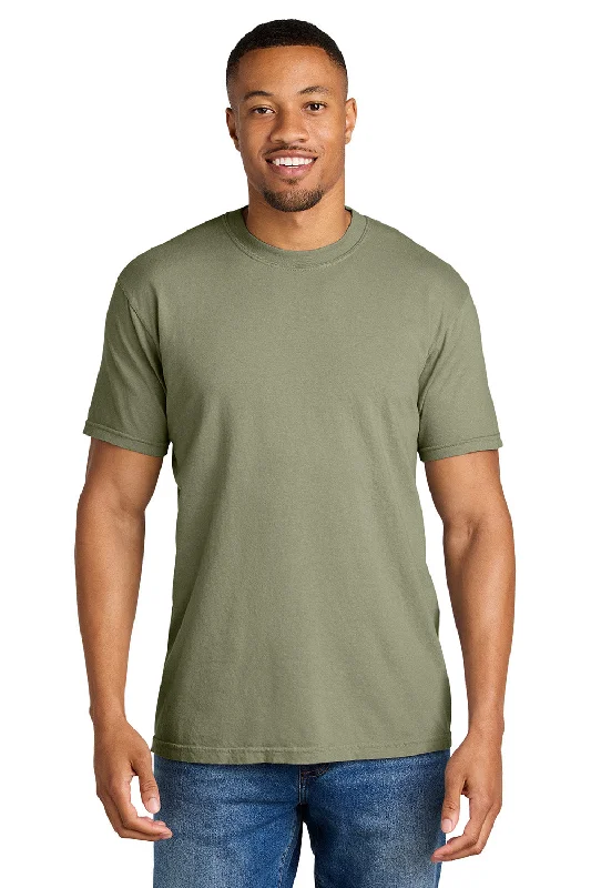 Men’s short-sleeve cargo tees-Comfort Colors Mens Short Sleeve Crewneck T-Shirt - Sandstone