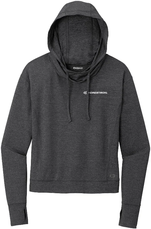 mens hoodie with sporty finish-OGIO ENDURANCE Ladies Force Hoodie