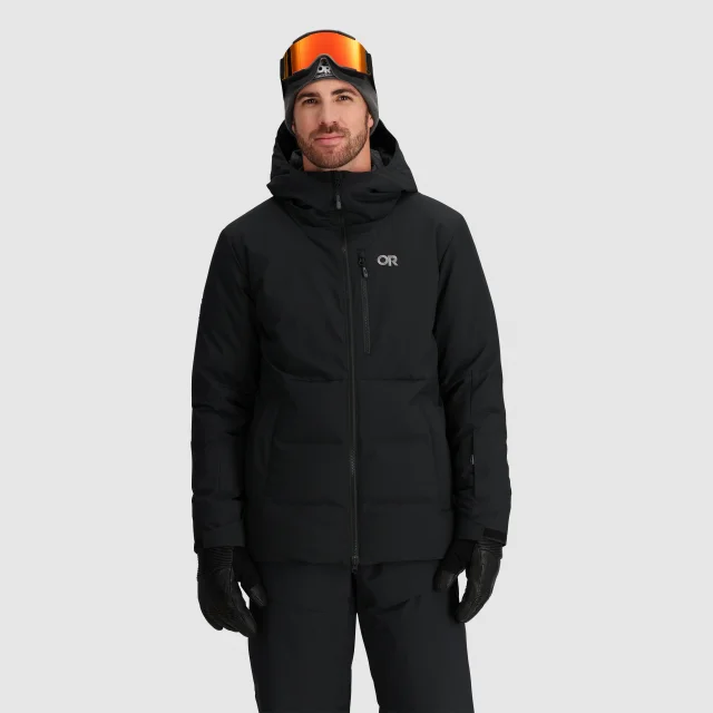 men's jackets with built-in warmth-Men's Snowcrew Down Jacket