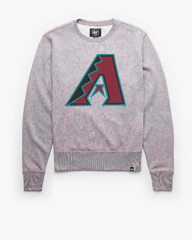 mens hoodie for mountain adventures-ARIZONA DIAMONDBACKS IMPRINT '47 HEADLINE CREW