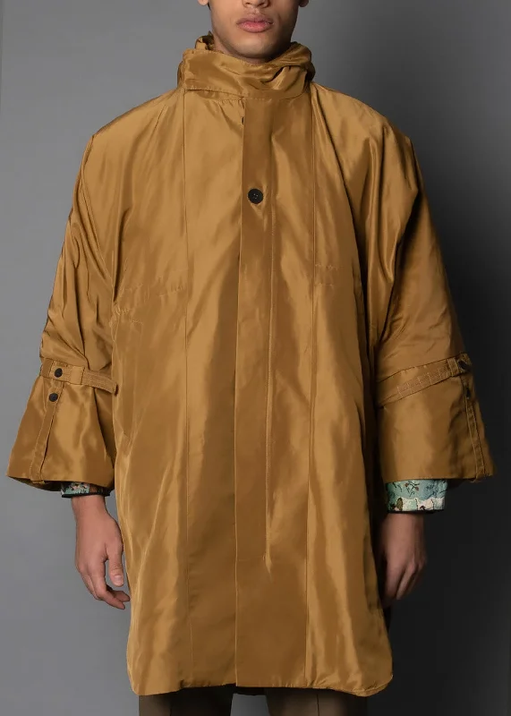 men's jackets for climbing and hiking-Copper Rain Poncho