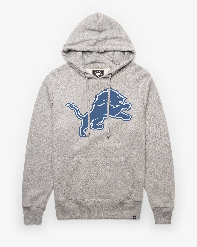 mens hoodie for a cool silhouette-DETROIT LIONS IMPRINT '47 HEADLINE HOOD