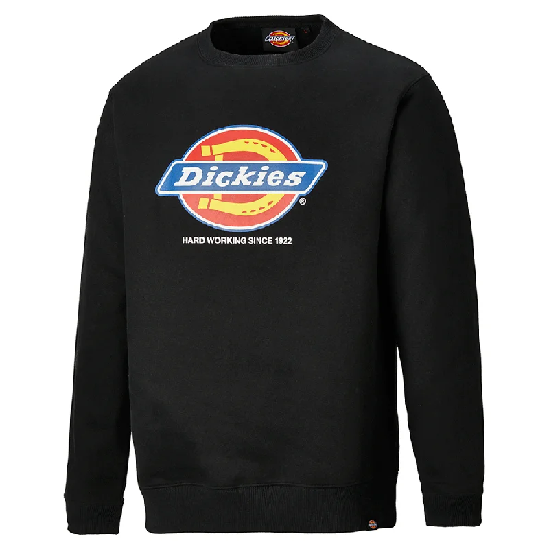 mens hoodie for fitness goals-Dickies DT3010 22 Longton Graphic Logo Sweatshirt Various Colours