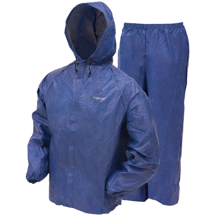 men's jackets with extended hem-Frogg Toggs Ultra-Lite2 Rain Suit