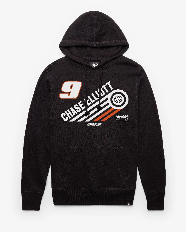 mens hoodie with minimalist logo-CHASE ELLIOTT HENDRICK MOTORSPORTS INCLINE '47 HEADLINE HOOD