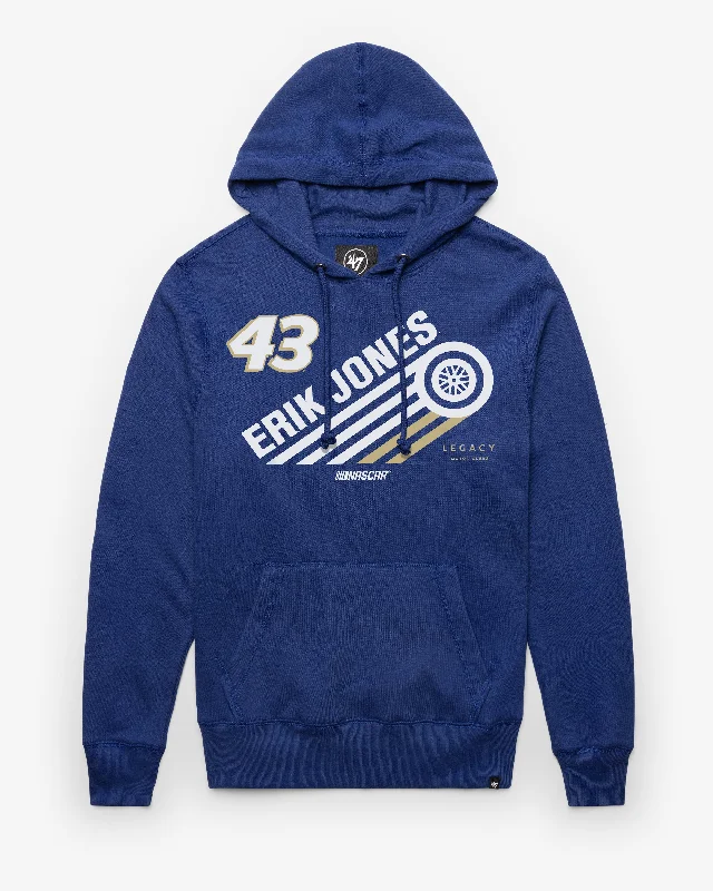 mens hoodie with athletic fit-ERIK JONES LEGACY MOTOR CLUB INCLINE '47 HEADLINE HOOD