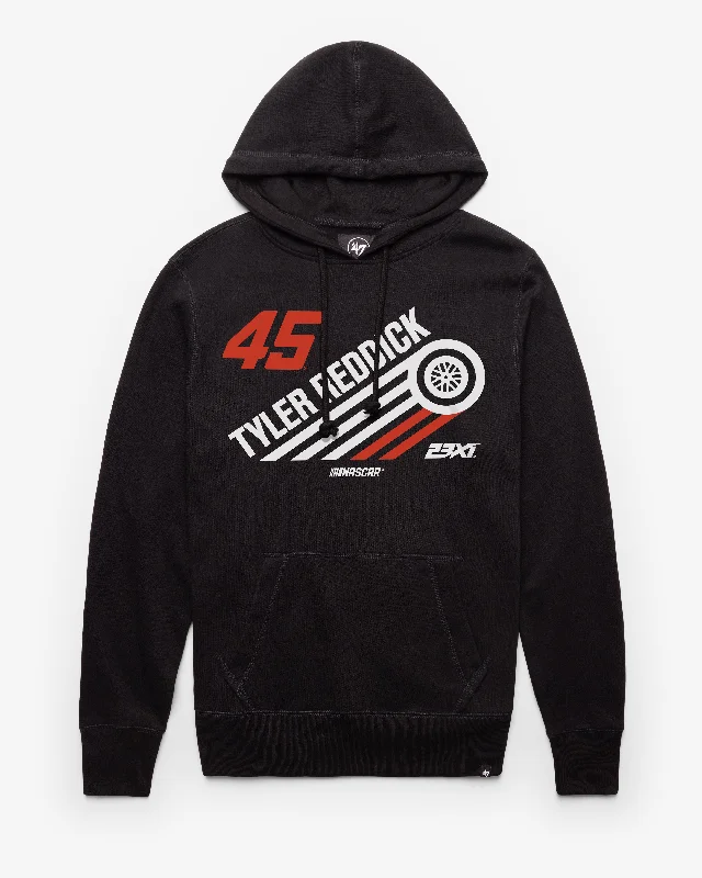 mens hoodie with logo on sleeve-TYLER REDDICK 23XI RACING INCLINE '47 HEADLINE HOOD