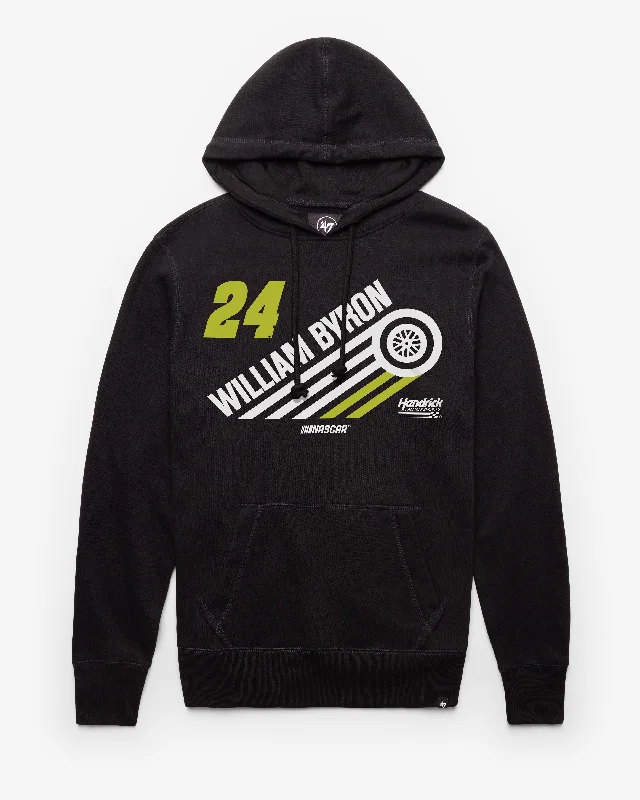 mens hoodie for walking comfort-WILLIAM BYRON HENDRICK MOTORSPORTS INCLINE '47 HEADLINE HOOD