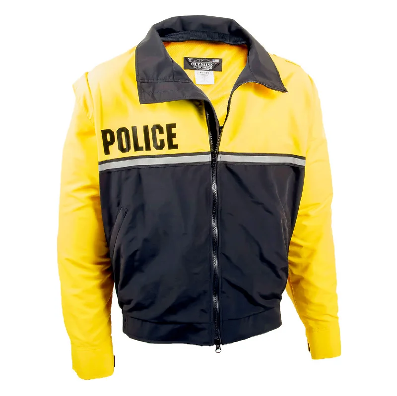 men's jackets with sporty cut-New York Zip Sleeve Jacket Waterproof