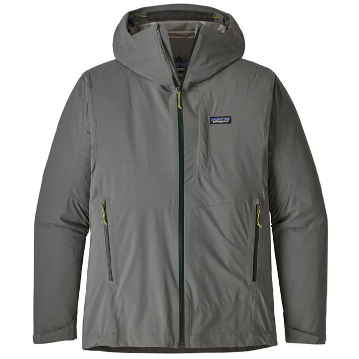 men's jackets with high collar-Patagonia Rainshadow Jacket Mens