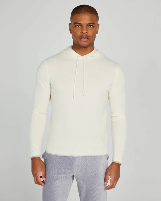 mens hoodie for modern, trendy looks-Quincy Hoodie in Oat