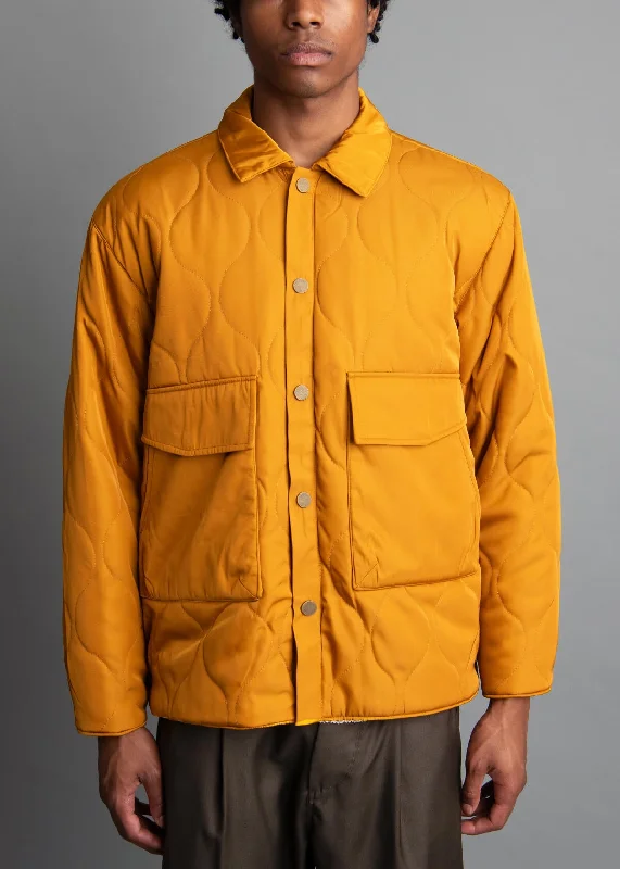 men's stylish athletic jackets-Sans Filter Gold Jacket