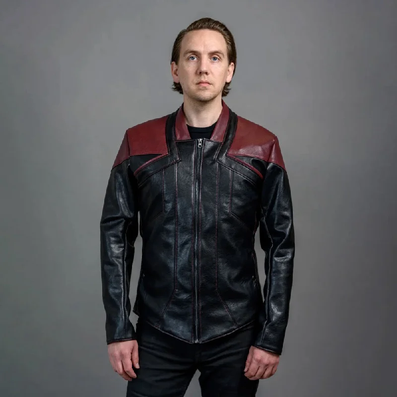 men's jackets with athletic look-Star Trek: Picard Starfleet 2401 Men's Uniform Jacket