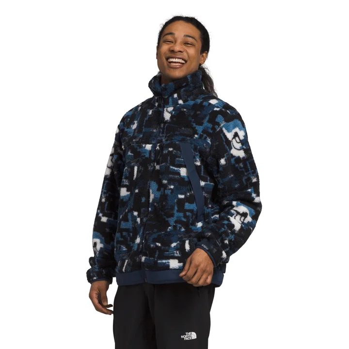 men's stylish wool blend jackets-The North Face Campshire Fleece Jacket Mens