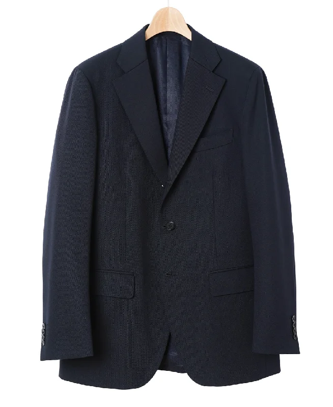 men's jackets with high-performance fabric-Wool Gabardine Jacket