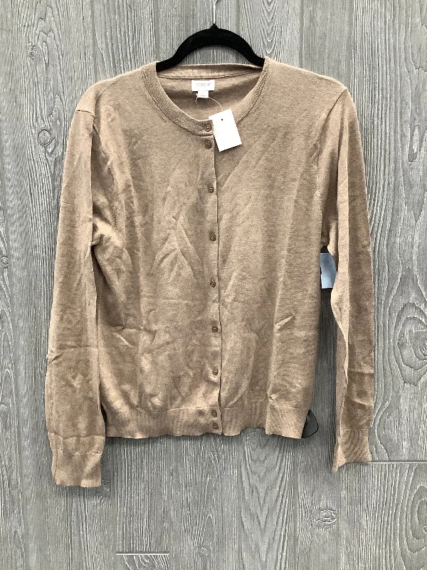 Men’s short-sleeve urge tees-Cardigan By J. Crew In Tan, Size: L