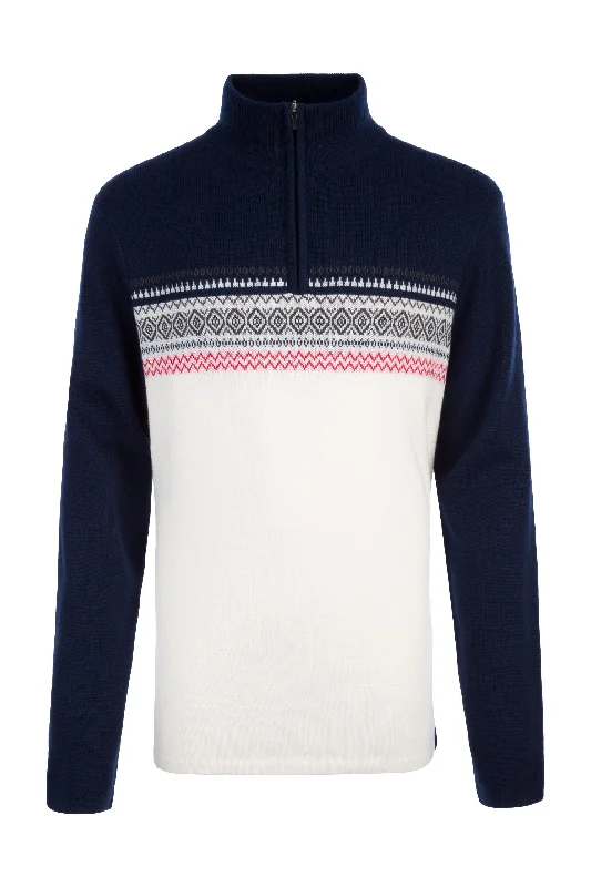 Men's quilted knit sweater-Stefan Sweater