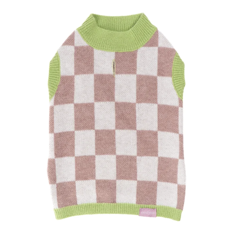 Men's equinox sweater-The Checked Out Sweater