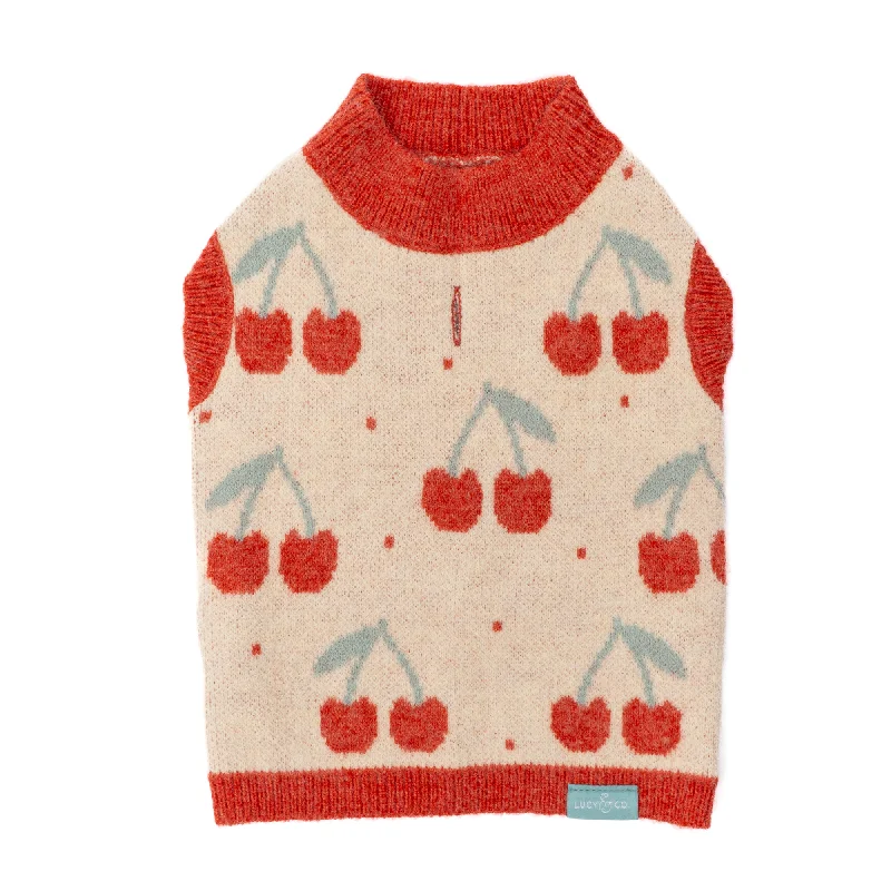 Men's off-the-rack sweater-The Cheery Cherries Sweater