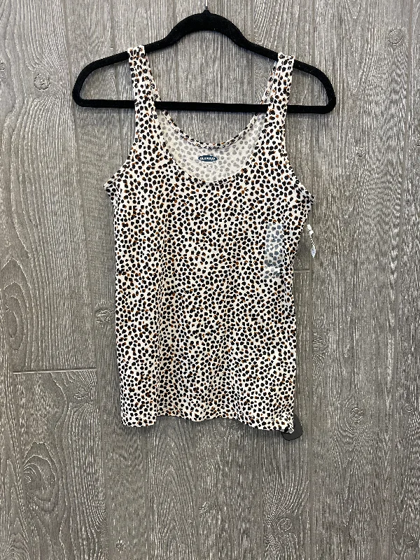 Men’s short-sleeve idly tees-Top Sleeveless By Old Navy In Animal Print, Size: S