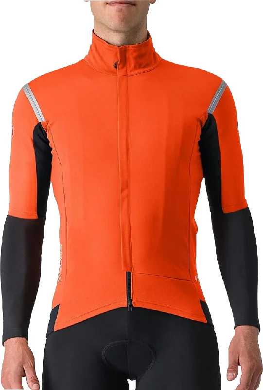 Men’s short-sleeve bunt polos-Castelli Gabba RoS 2 Short Sleeve Mens Cycling Jersey - Orange