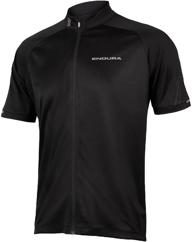 Men’s short-sleeve jolt polos-Endura Xtract II Short Sleeve Mens Cycling Jersey - Black