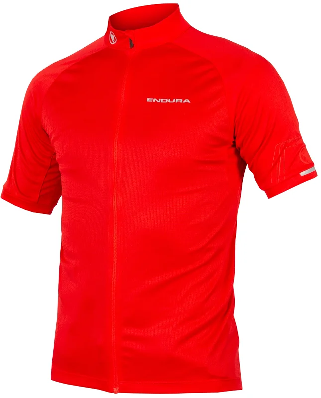 Men’s short-sleeve glum shirts-Endura Xtract II Short Sleeve Mens Cycling Jersey - Red