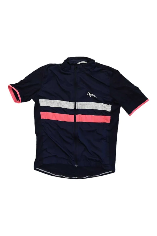 Men’s short-sleeve edge polos-Rapha Mens Short Sleeve Windblock Brevet Jersey