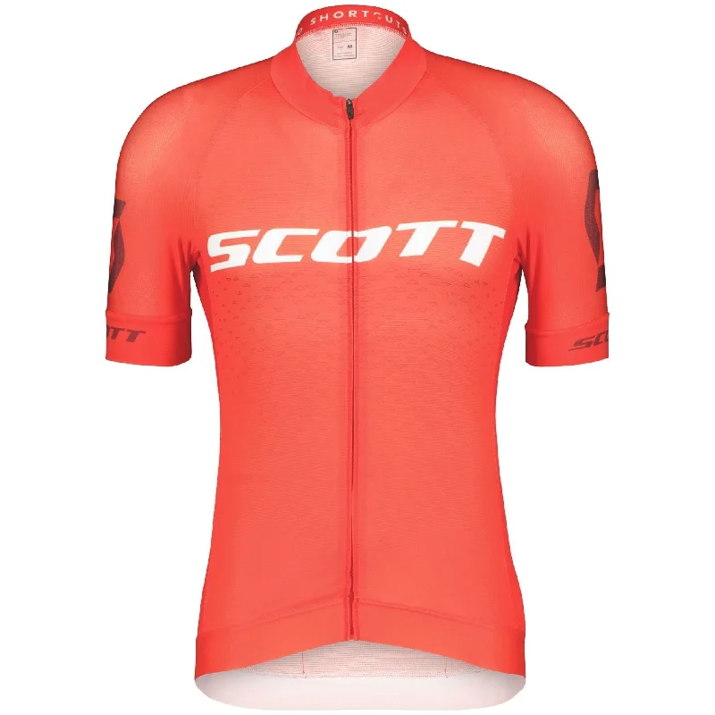 Men’s short-sleeve lark tops-Scott RC Pro Short Sleeve Mens Cycling Jersey - Red