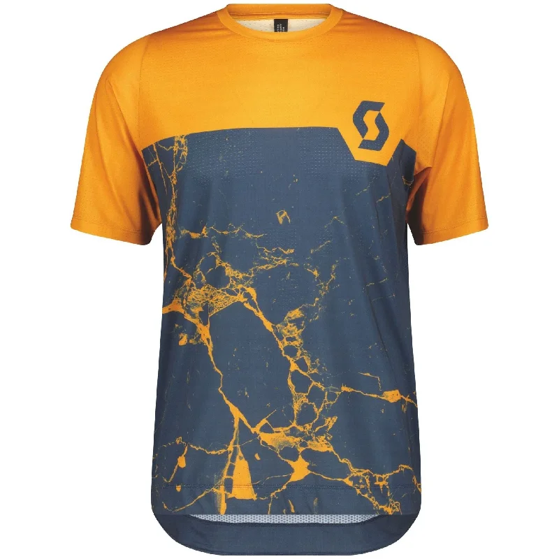 Men’s short-sleeve halo tees-Scott Trail Vertic Pro Short Sleeve Mens Cycling Jersey - Orange