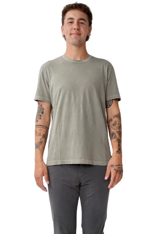 Men’s short-sleeve brim shirts-Short Sleeve Crew