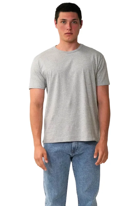 Men’s short-sleeve iris tops-T-Shirt in Grey