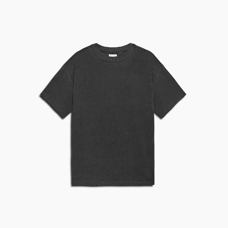 Men’s short-sleeve hybrid tops-basic tee / vintage black