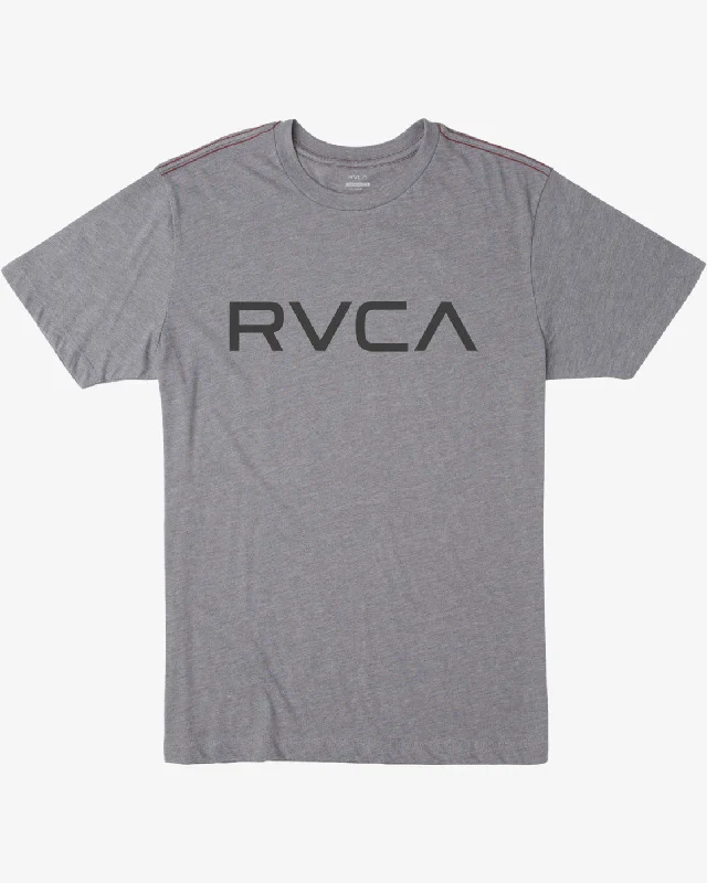 Men’s short-sleeve zest tops-Big RVCA Tee - Smoke Black