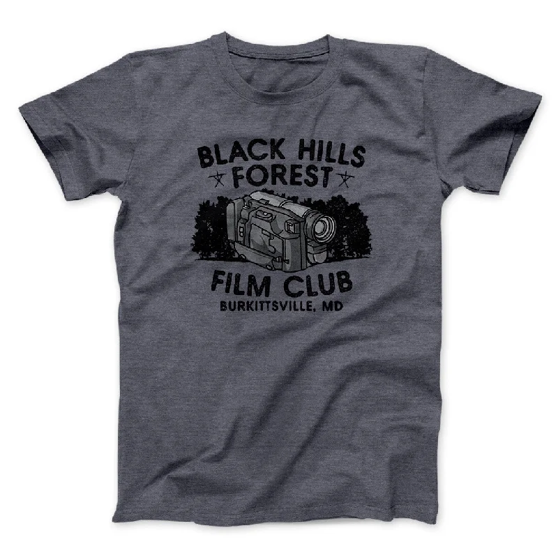 Men’s short-sleeve neo polos-Black Hills Forest Film Club Funny Movie Men/Unisex T-Shirt