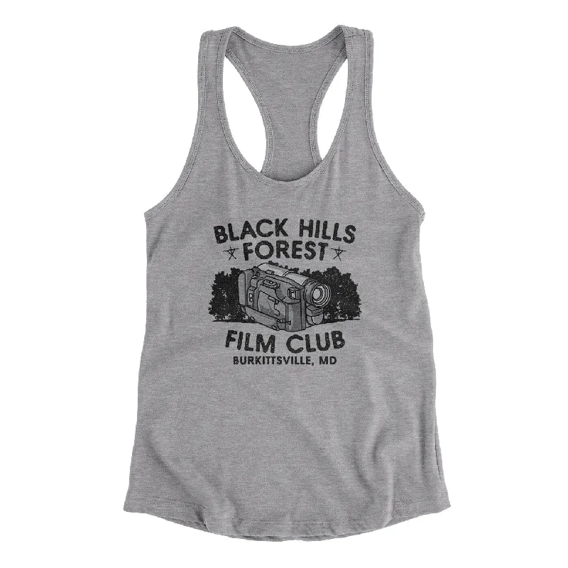 Men’s short-sleeve x-ray shirts-Black Hills Forest Film Club Women's Racerback Tank